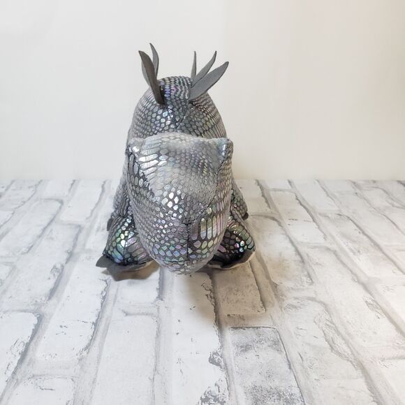 Metallic Stegosaurus Plush Dinosaur - Picture 4 of 4
